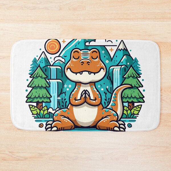 Item preview, T-Rex in Meditation designed and sold by Pattern-Parade.