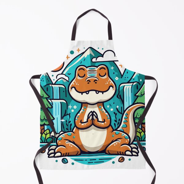 Item preview, T-Rex in Meditation designed and sold by Pattern-Parade.