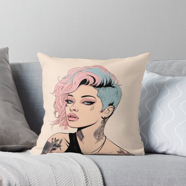 Item preview, The cute punk girl designed and sold by Ursule-art.