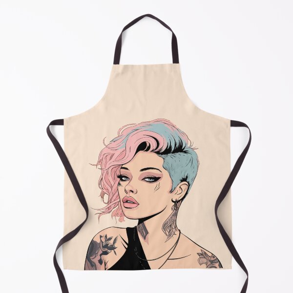 Item preview, The cute punk girl designed and sold by Ursule-art.