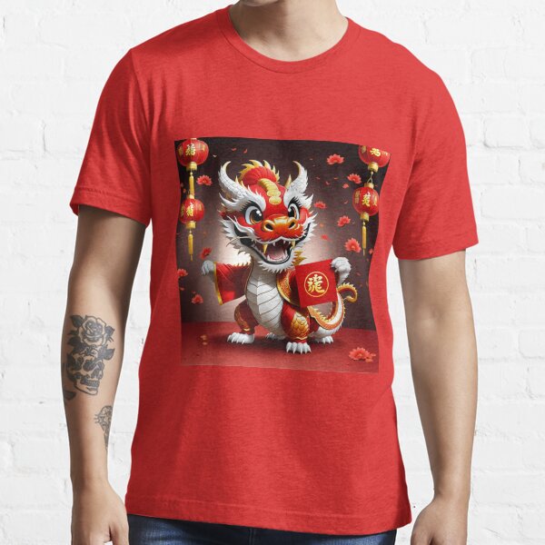 Aperçu de l'œuvre Dragon lunaire chinois créée et vendue par Wintess2wear.