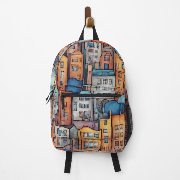 Item preview, Vibrant Cityscape Impressions V2 designed and sold by GracePaigePlaza.