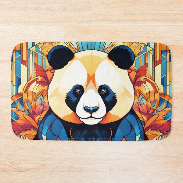 Item preview, Art Deco inspired picture of a Panda designed and sold by Petalandfur.