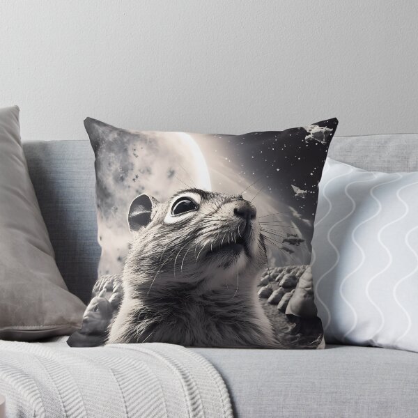 Item preview, Squirrel looking at alien ships designed and sold by Linework Studio.