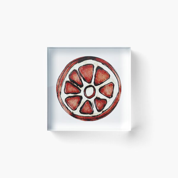 Item preview, Vintage Orange orange slice designed and sold by FlossOrFi.