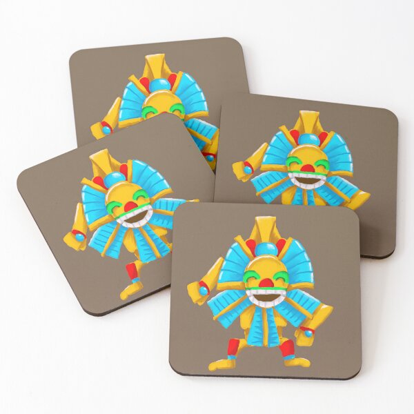 Item preview, Aztec clown designed and sold by Jesse-C-Art.