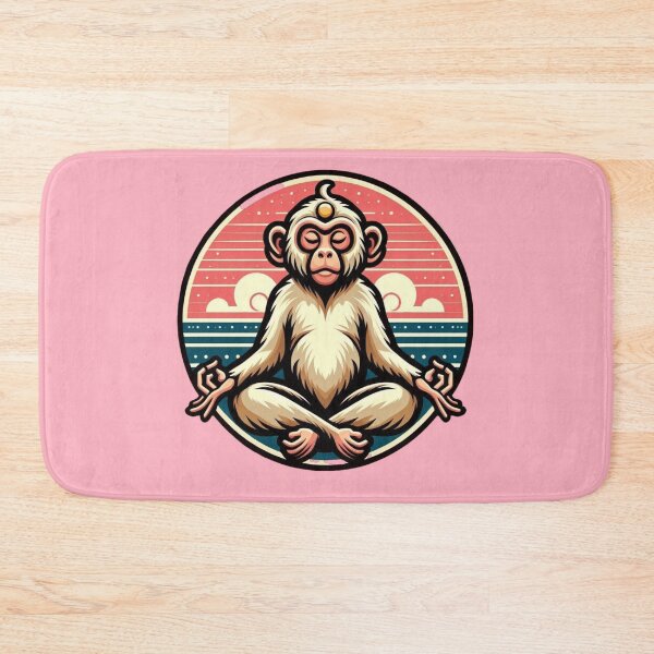 Item preview, Zen Monkey Meditation designed and sold by HeadTurningArt.