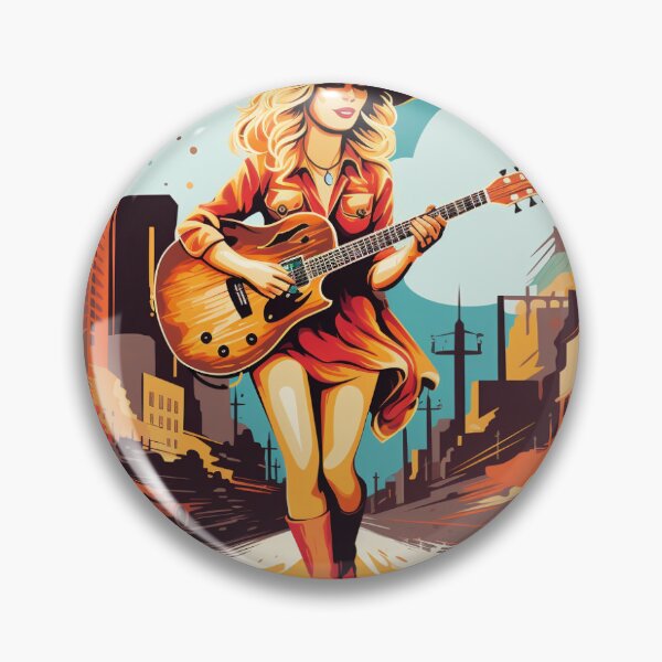 Item preview, Strumming in the Heart of Music City: Taylor Swift's Nashville Serenade designed and sold by CanvasLady.