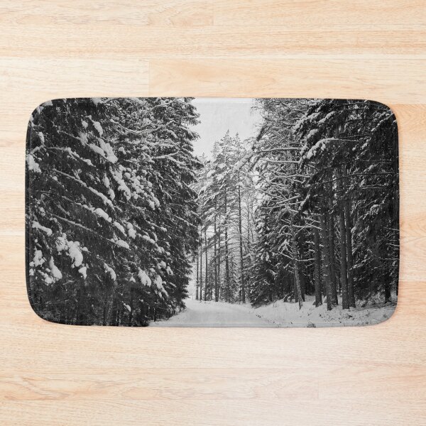 Item preview, Winter road 4 Parkkuu 2023 bw designed and sold by Jouko Lehto Photography.