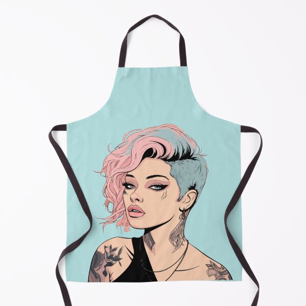 Item preview, The cute punk girl designed and sold by Ursule-art.