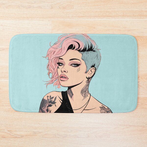 Item preview, The cute punk girl designed and sold by Ursule-art.