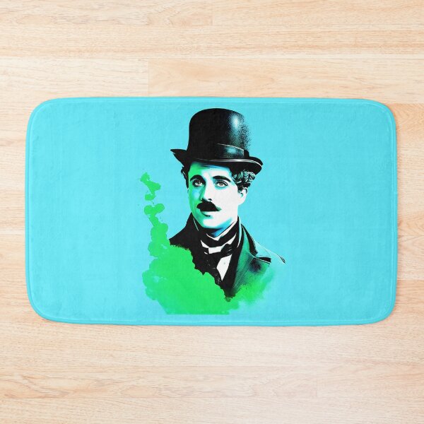 Item preview, Portrait of Charlie Chaplin painted in graffiti style designed and sold by BubblyDelight.