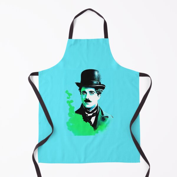 Item preview, Portrait of Charlie Chaplin painted in graffiti style designed and sold by BubblyDelight.