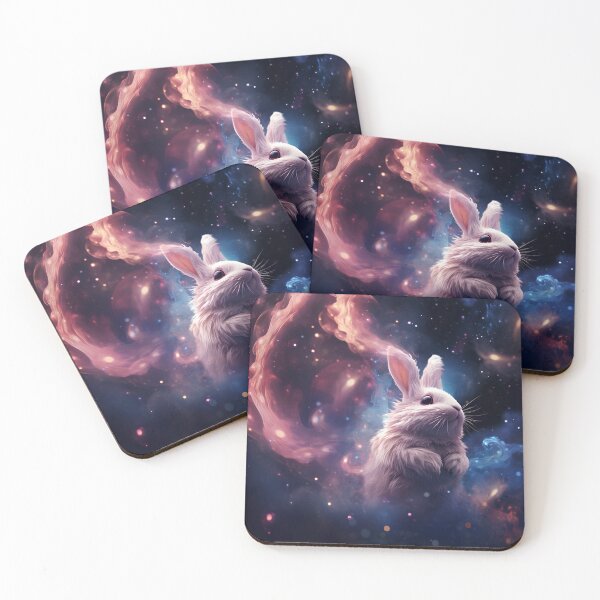 Item preview, The amazing rabbit is galaxy stars. designed and sold by Nickyayee.