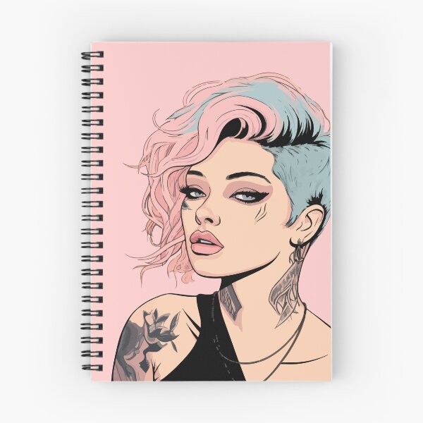 Item preview, The cute punk girl designed and sold by Ursule-art.