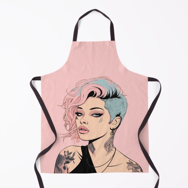 Item preview, The cute punk girl designed and sold by Ursule-art.
