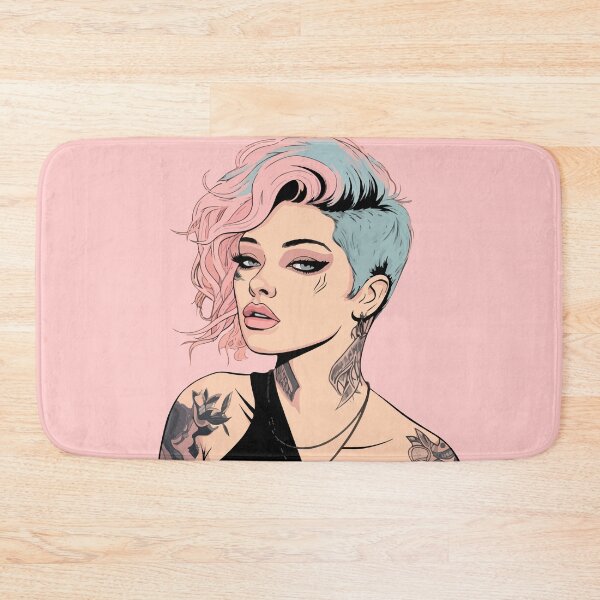 Item preview, The cute punk girl designed and sold by Ursule-art.