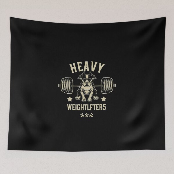 Item preview, Heavy pet dogs gym for weightlifters  designed and sold by CaPhuna.