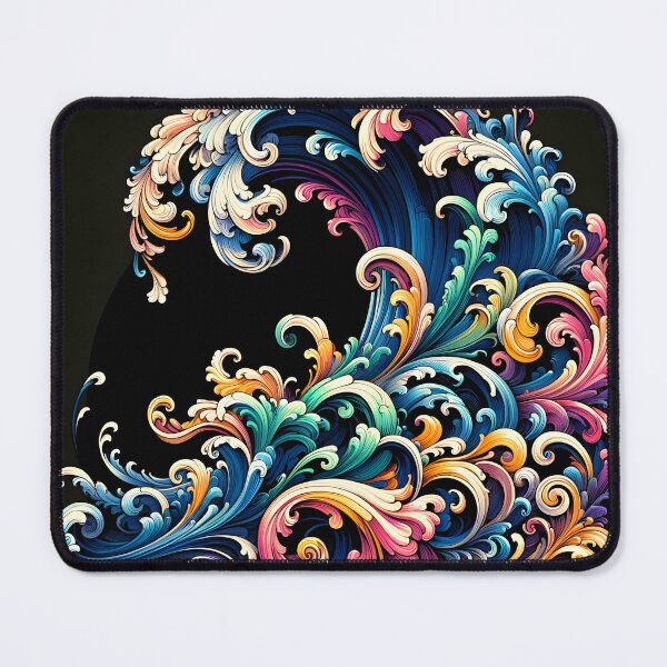 Item preview, Colourful wave designed and sold by cscarpatic.