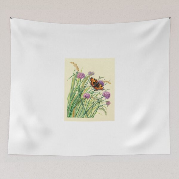 Item preview, Tortoiseshell and Chives (acrylic on tinted paper) designed and sold by Painting By Nature.