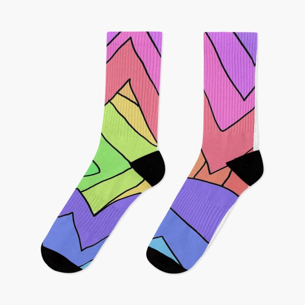 Item preview, Vibrant Triangular Abstractions: A Kaleidoscope of Colors designed and sold by EnjoYarty.