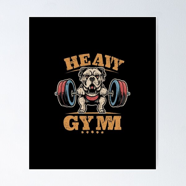 Item preview, Heavy pet dogs gym for weightlifters  designed and sold by CaPhuna.