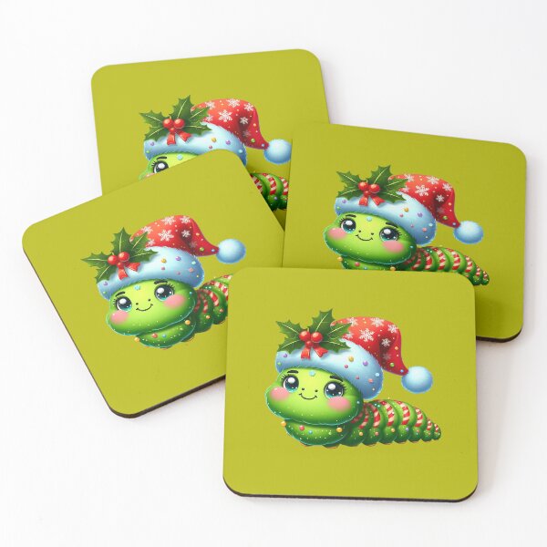 Item preview,  Adorable Little Christmas Caterpillar designed and sold by DigiDreamyArt.