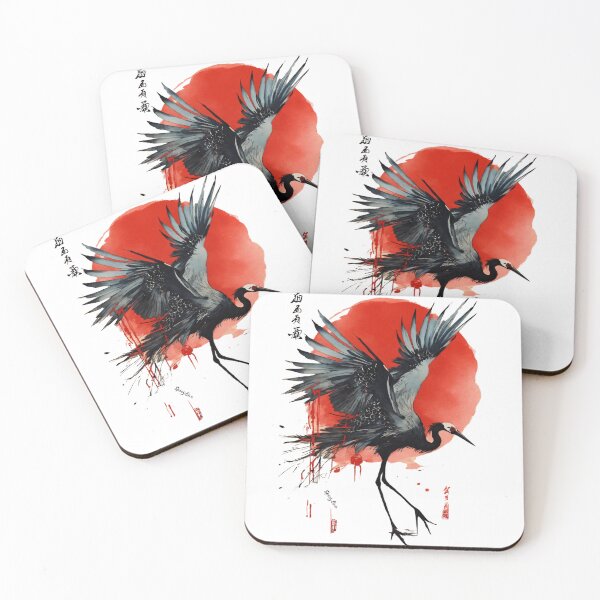 Item preview, Black Eagle With Red Background designed and sold by SpicyOne.