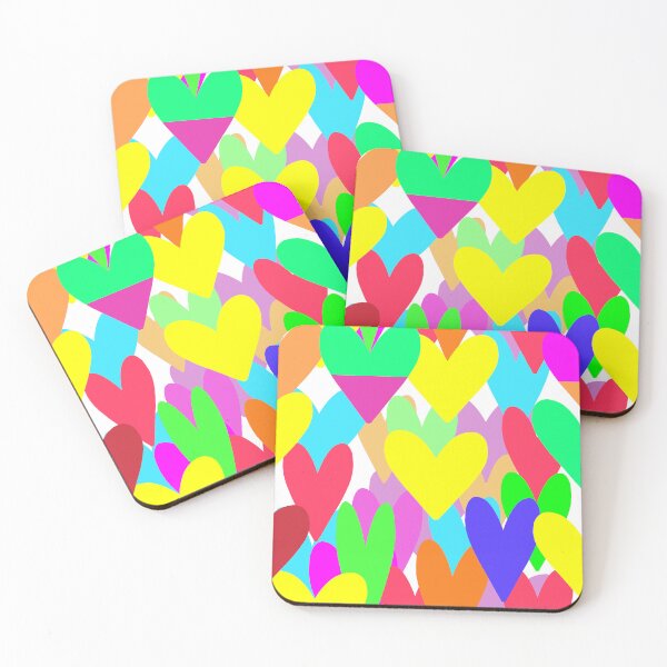Item preview, Colorful Hearts 3 designed and sold by Victoria Rose.