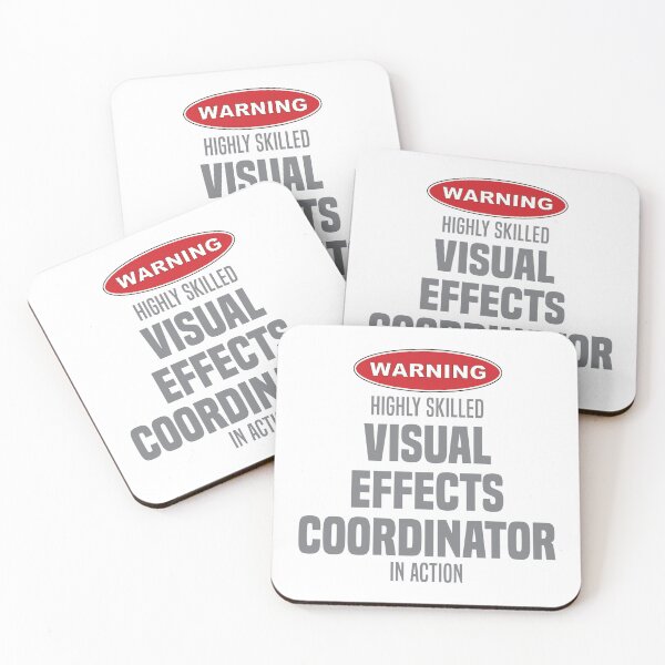 Item preview, Highly Skilled Visual Effects Coordinator in Action designed and sold by NermilioDesigns.