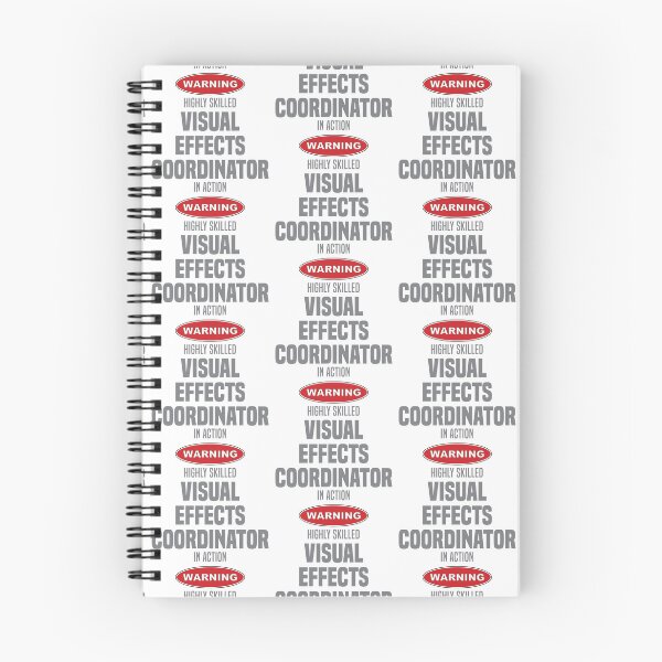 Item preview, Highly Skilled Visual Effects Coordinator in Action designed and sold by NermilioDesigns.