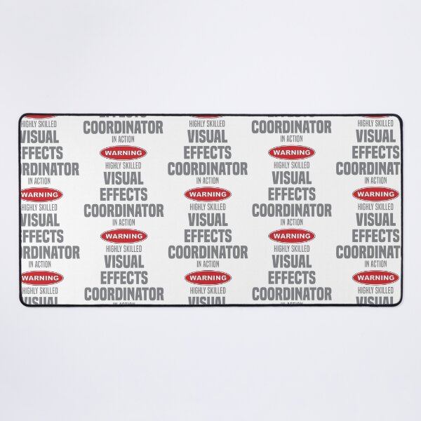 Item preview, Highly Skilled Visual Effects Coordinator in Action designed and sold by NermilioDesigns.