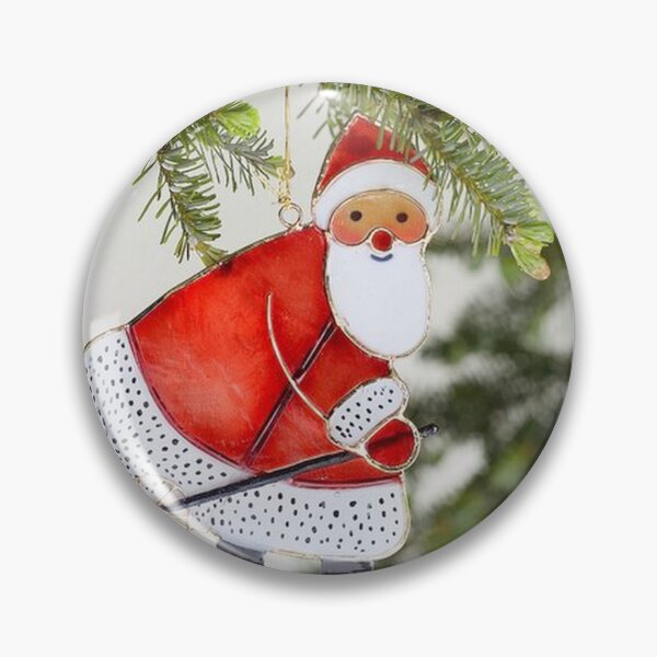 Item preview, Santa on skis designed and sold by angel1.