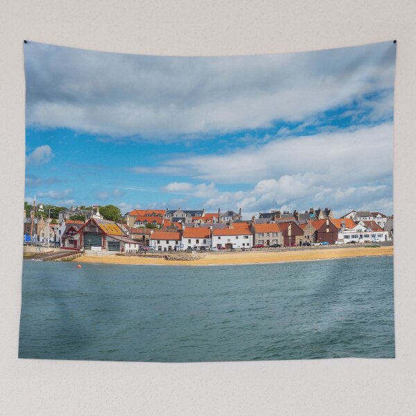 Item preview, Quaint Anstruther Fishing Village designed and sold by Kasia Design.