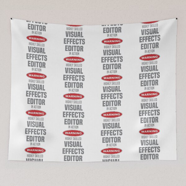 Item preview, Highly Skilled Visual Effects Editor in Action designed and sold by NermilioDesigns.