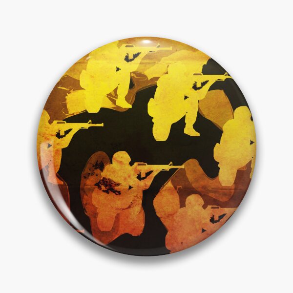 Item preview, Camouflage Militaria - Pattern design of soldiers on camouflage background. designed and sold by Clifford Hayes.