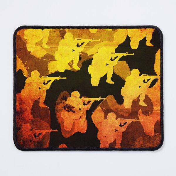 Item preview, Camouflage Militaria - Pattern design of soldiers on camouflage background. designed and sold by Clifford Hayes.