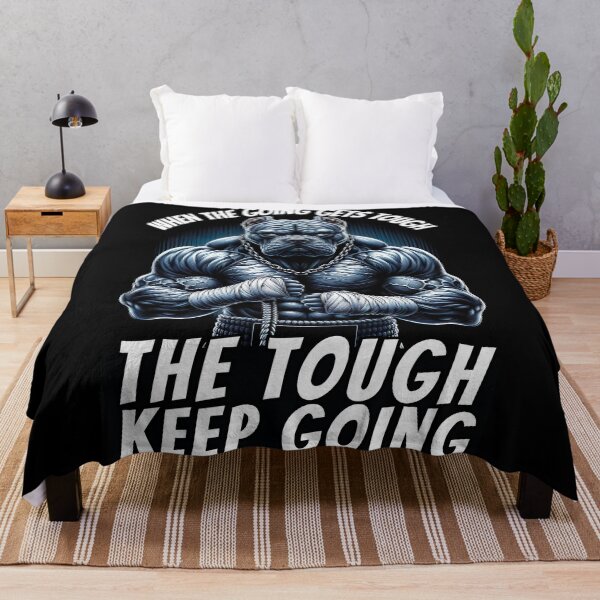 Item preview, When The Going Gets Tough, The Tough Keep Going designed and sold by ThreadsByCampion.