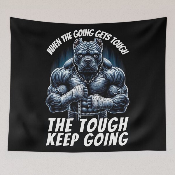 Item preview, When The Going Gets Tough, The Tough Keep Going designed and sold by ThreadsByCampion.