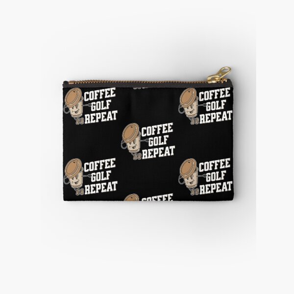 Item preview, Coffee golf repeat, funny golf inspired sport designed and sold by Merchattack.