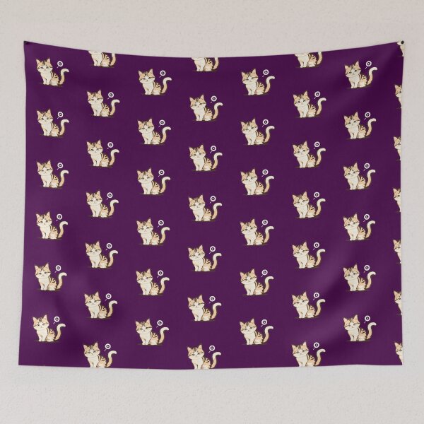 Item preview,   HELLO MY CATTTTTT│purple designed and sold by WshopTy.