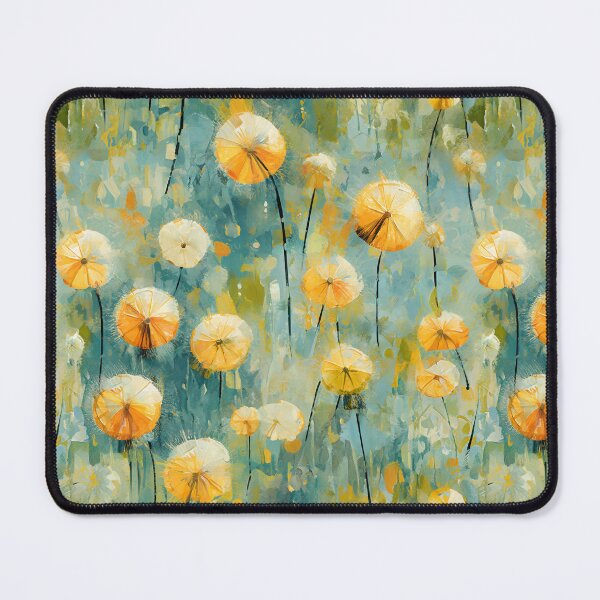 Item preview, Impressionist style Blooms and Seeds Dandelion Pattern 3 designed and sold by HAL2501.