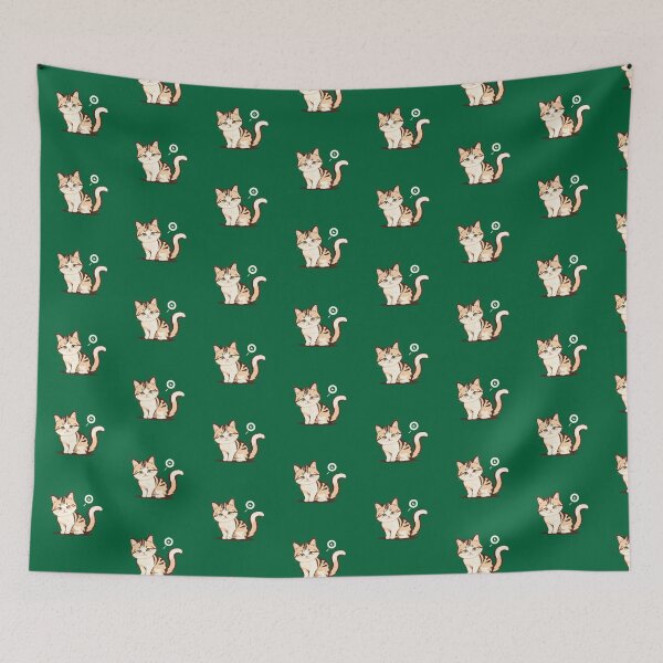 Item preview,  HELLO MY CATTTTTT│green designed and sold by WshopTy.