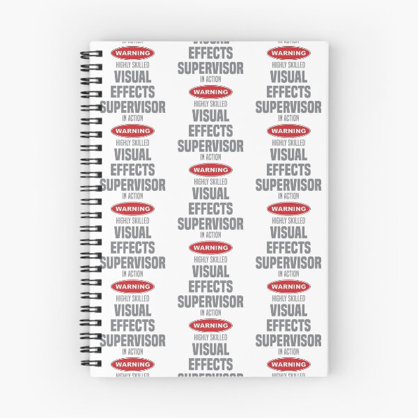 Item preview, Highly Skilled Visual Effects Supervisor in Action designed and sold by NermilioDesigns.