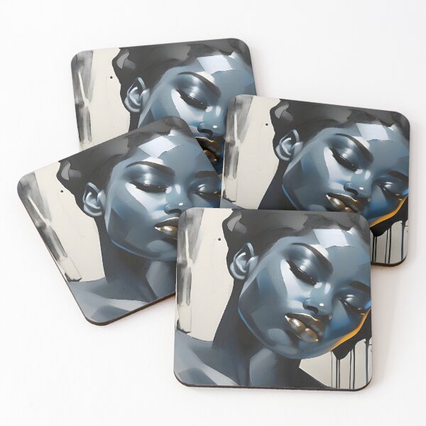 Item preview, Black woman portrait designed and sold by cscarpatic.