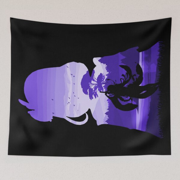 Item preview, Genshin Impact - Raiden Shogun *Negative Illusion* designed and sold by MyRetroArt.