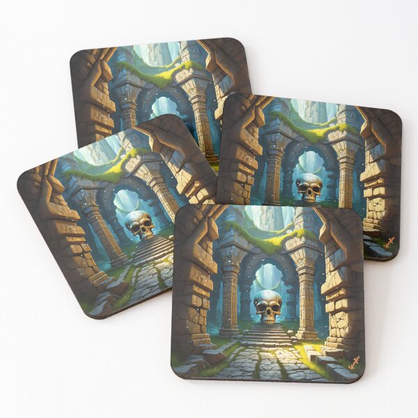Item preview, Skull Sanctum in Maximalist Fantasy designed and sold by SpicyOne.