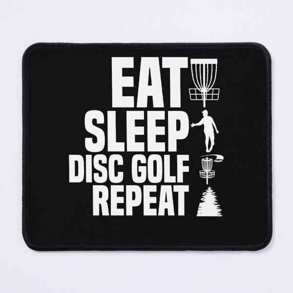 Item preview, Eat Sleep Disc Golf Repeat, Funny Frisbee Golf, Disc Golf Lover, Frisbee Throwing Golf, Disc Golf Dad designed and sold by behindthefacts.