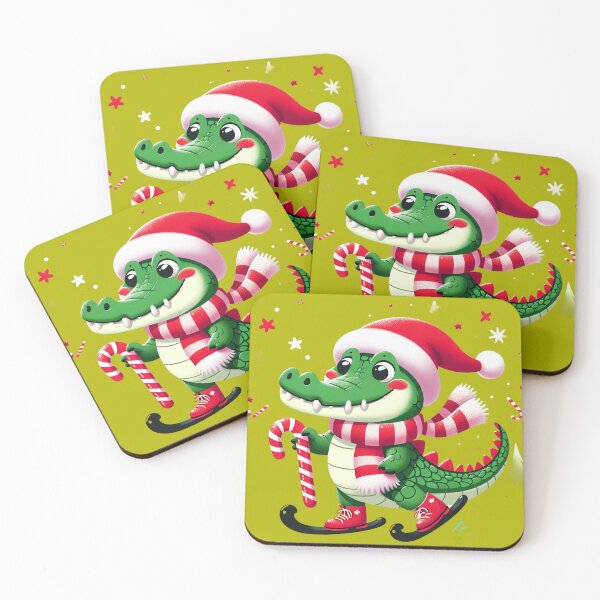 Item preview,  Adorable Little Chritmas Crocodile designed and sold by DigiDreamyArt.