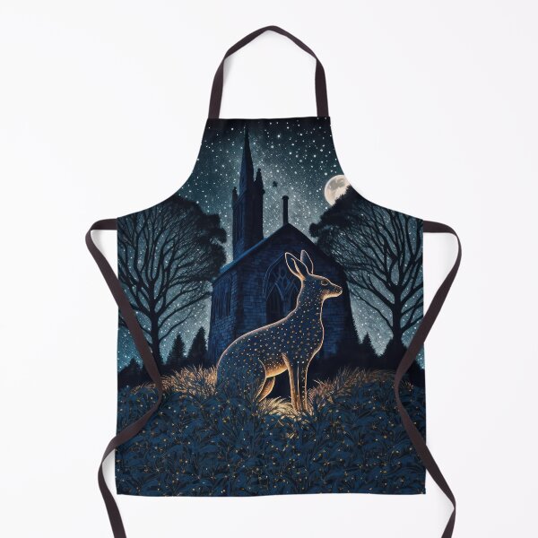 Item preview, Hare, Pagan Hare, Pagan Art, Moon, Animal, designed and sold by thewandswant.